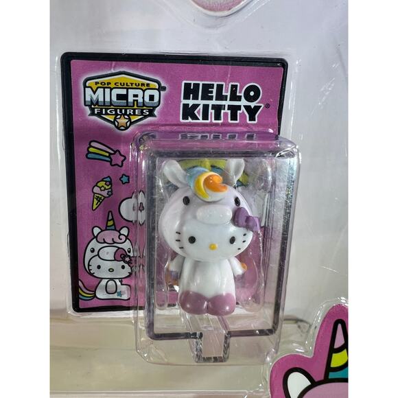 NEW World's Smallest HELLO KITTY IN UNICORN COSTUME Pop Culture Micro Figure Toy - Picture 2 of 13